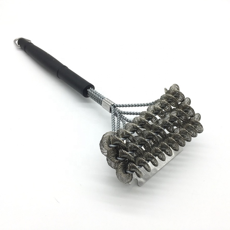 BBQ Grill Accessories Grill Brush and Scraper Bristle Free