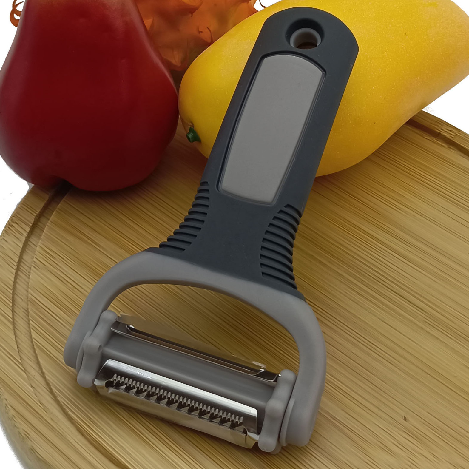 Rotating Stainless Steel Blade Plastic Three-In-One All Silk Vegetable Fruit Peeler Potato Peeler