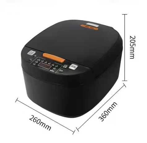 Factory Wholesale 5L Automatic Smart Digital Touch LCD Multi Non-Stick silver crest Home Electric Digital Rice Cooker