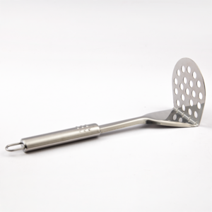 Top Selling Stainless Steel Potato Masher With Smooth Grip Handle For Vegetable Fruit Salad Press