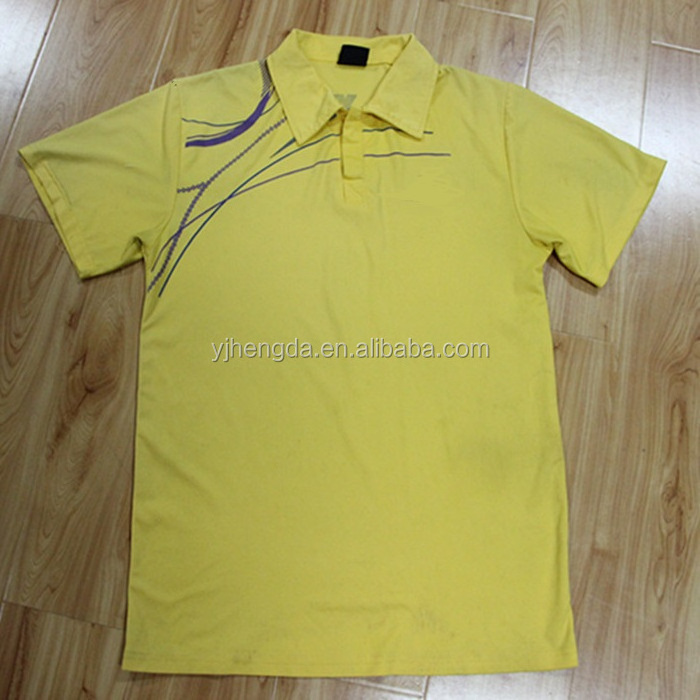 Used Summer Men Polo T-shirts round neck mixed Wear In Bales Wholesale Used Clothing