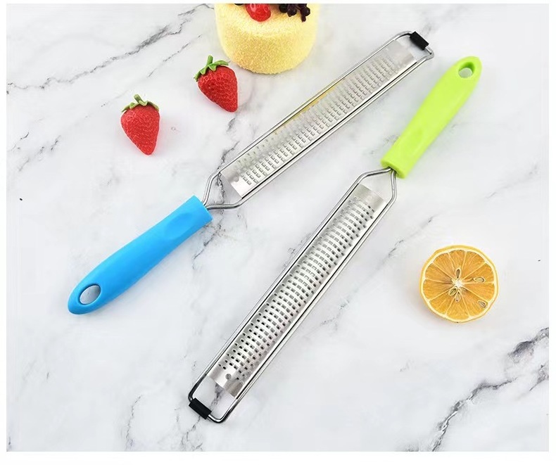 Vegetable Slicer Cucumbers Carrots Cheese Stainless Steel Cheese Graters Lemon Including Cleaning Brush For Kitchen