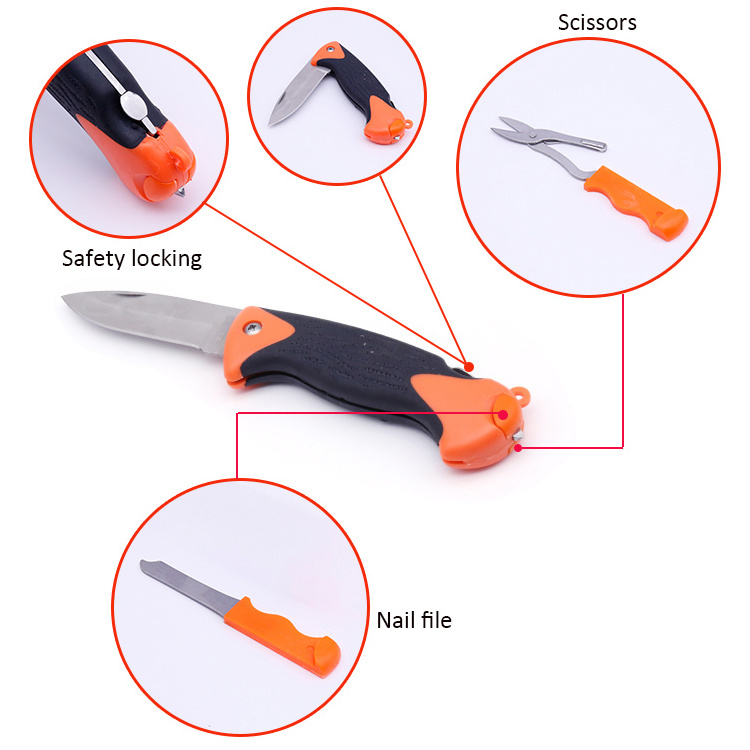 Wholesale price stainless steel outdoor camping gear accessories eating kits with knife spoon fork