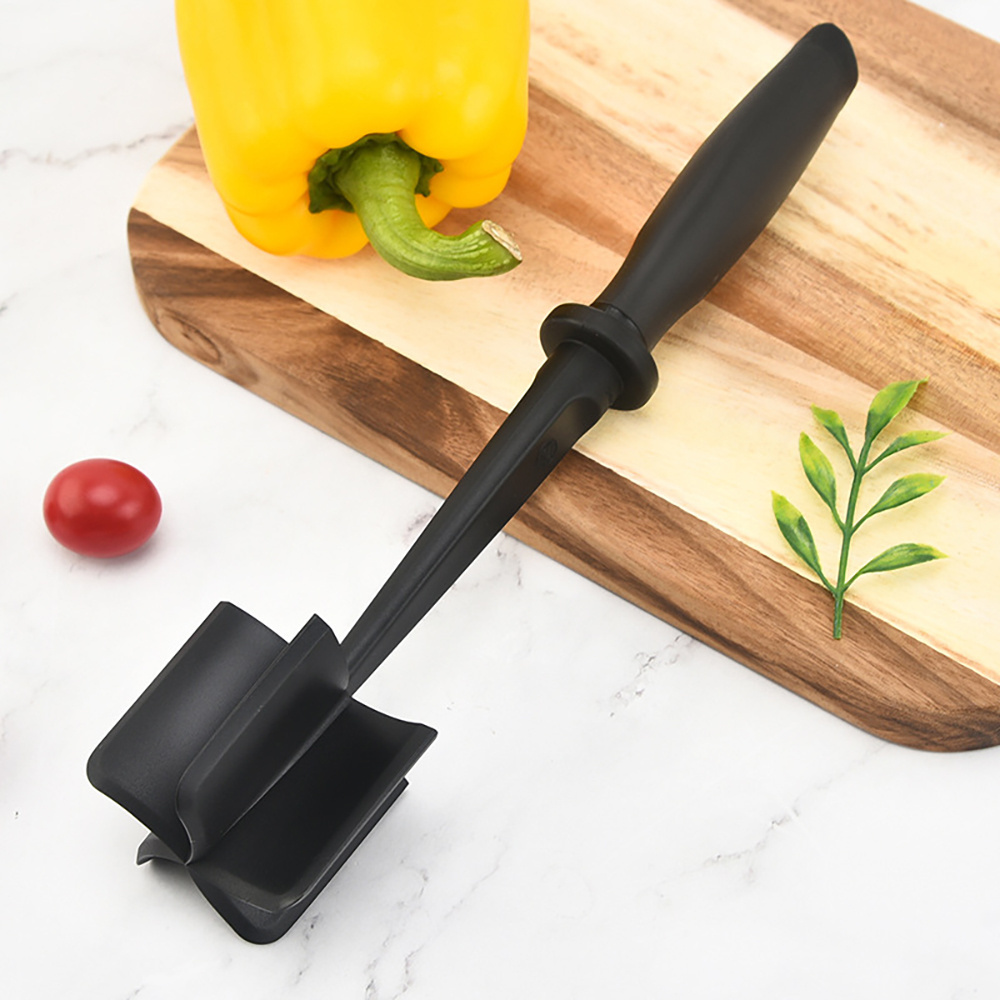 Professional Resistant Mix and Chop Nylon Kitchen Utensil Meat Fruit Potato Chopper Hamburger Meat Masher Ground Beef Masher