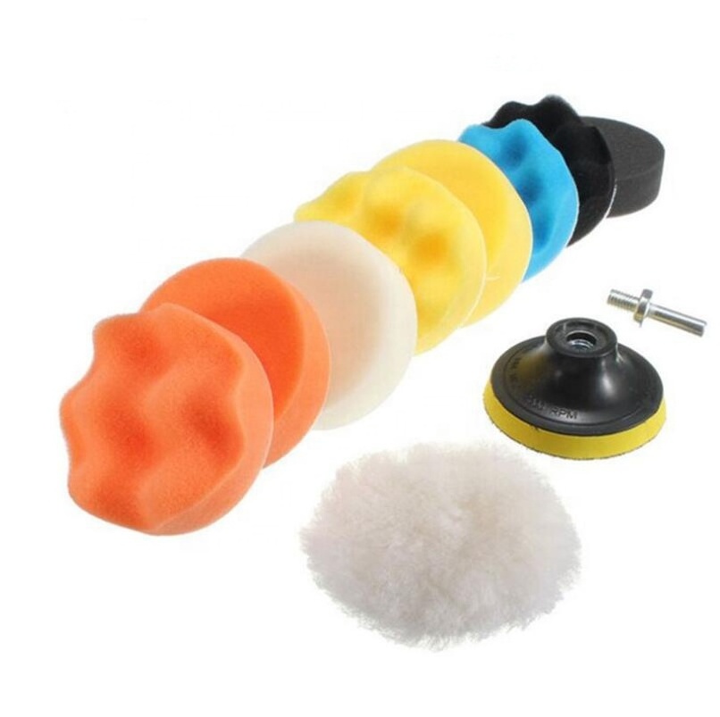 M14 5''Car Accessories Sponge Foam Buffing Pad Set car sponge for car waxing and polishing