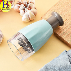 Manual Wavy Design Easily Stainless Steel Food Ginger Crusher Garlic Press Vegetable Chopper