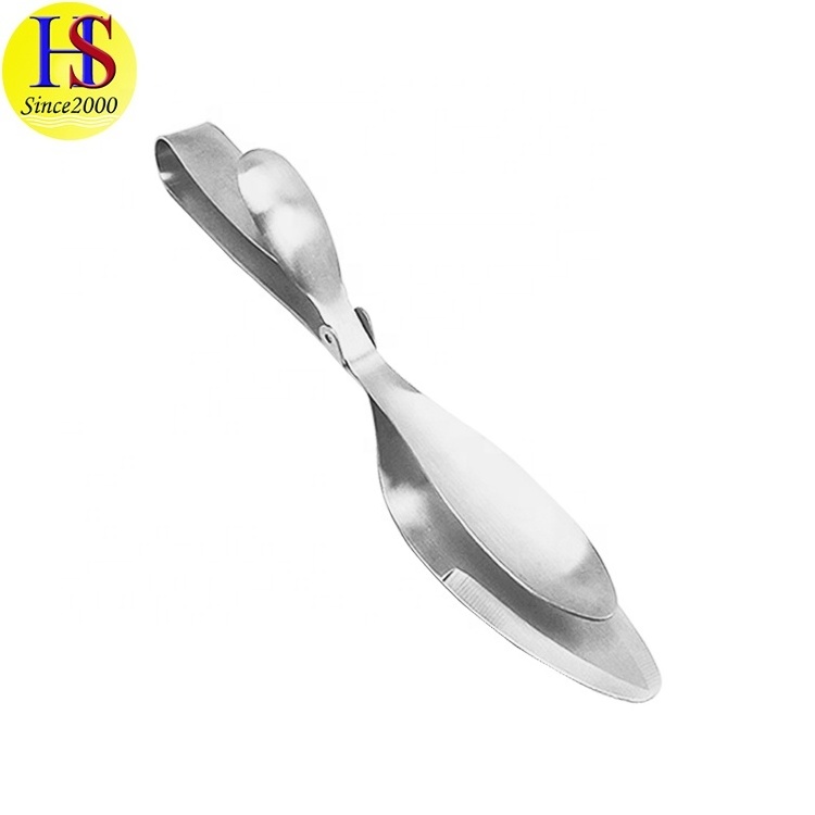 Best Selling Multifunctional Stainless Steel 2 In 1 Kitchen Cake Cutter Spatula Tongs