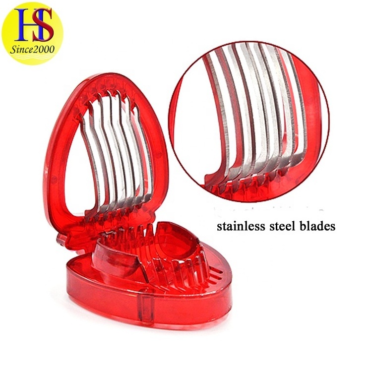 Hot Selling Multi-functional Stainless Steel 430 Blade Strawberry Slicer And Huller for Kitchen Cutting