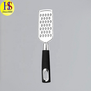 Manual Stainless Steel Coarse Carrot Potato Grater with Non-Slip Grip Handle for Kitchen