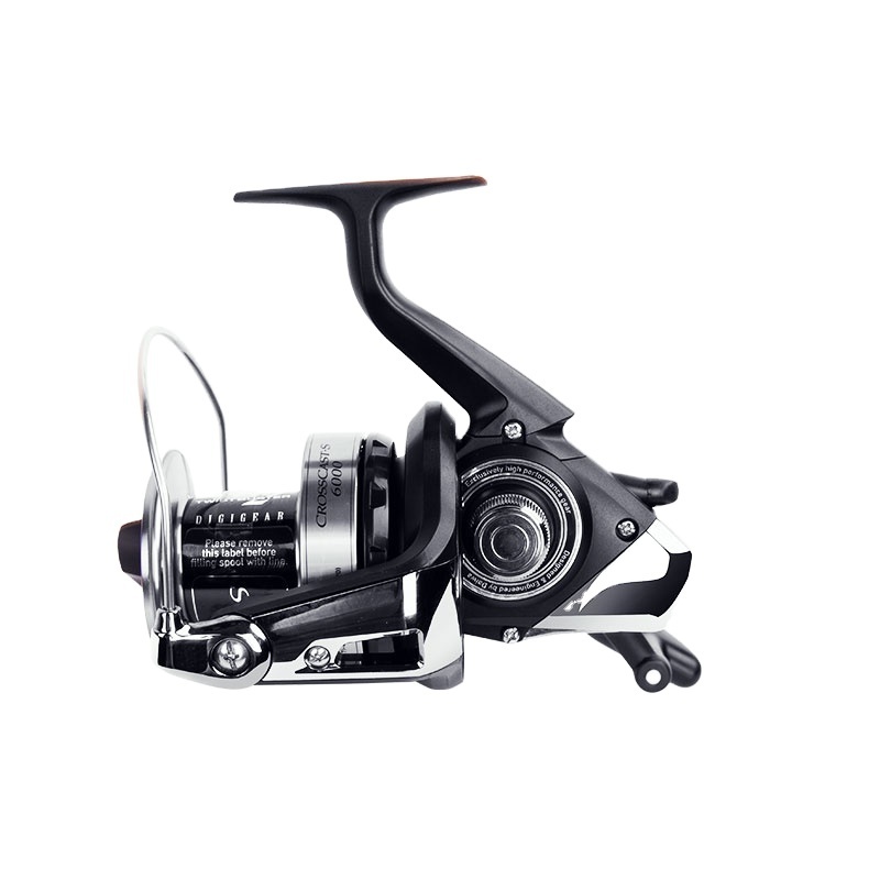 100% Original DAIWA CROSSCAST 5000/5500/6000 3BB Gear Ratio 4.9:1 Max Drag 10kg Long Cast Saltwater Spinning Fishing Reel