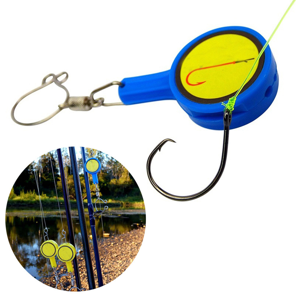 Fishing Knot Tying Tool Protect from Fish Hooks Tie Fishing Knots Easily Gadgets for Beginner Anglers Nail Knot Tool