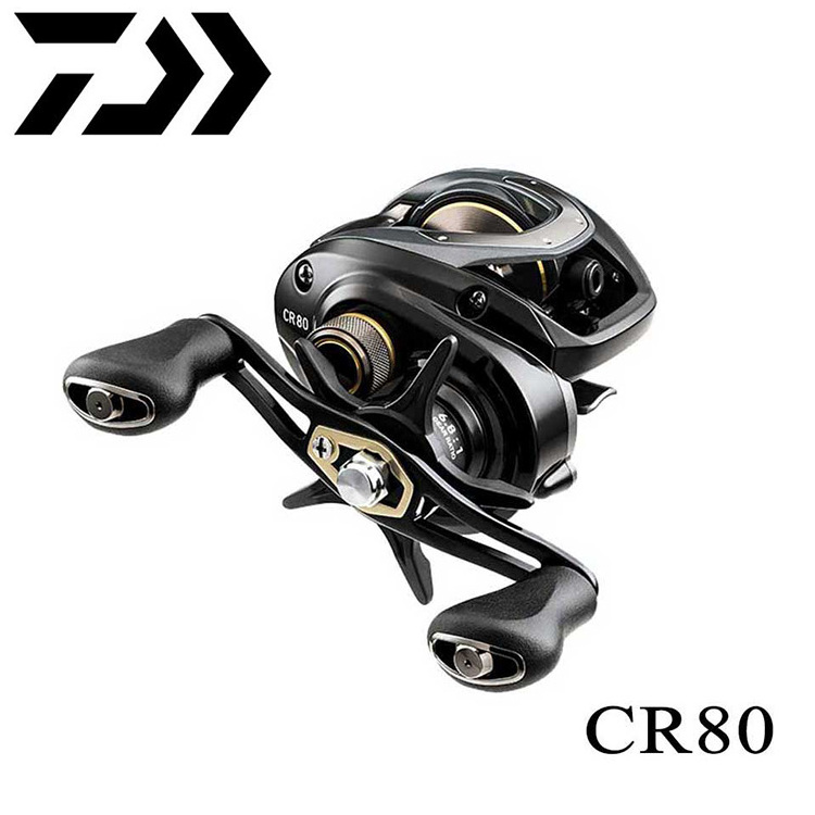 Original Daiwa CR80H CR80HL CR80HS CR80HSL Fishing Wheel Long Cast Reel Saltwater Baitcasting Fishing Reels