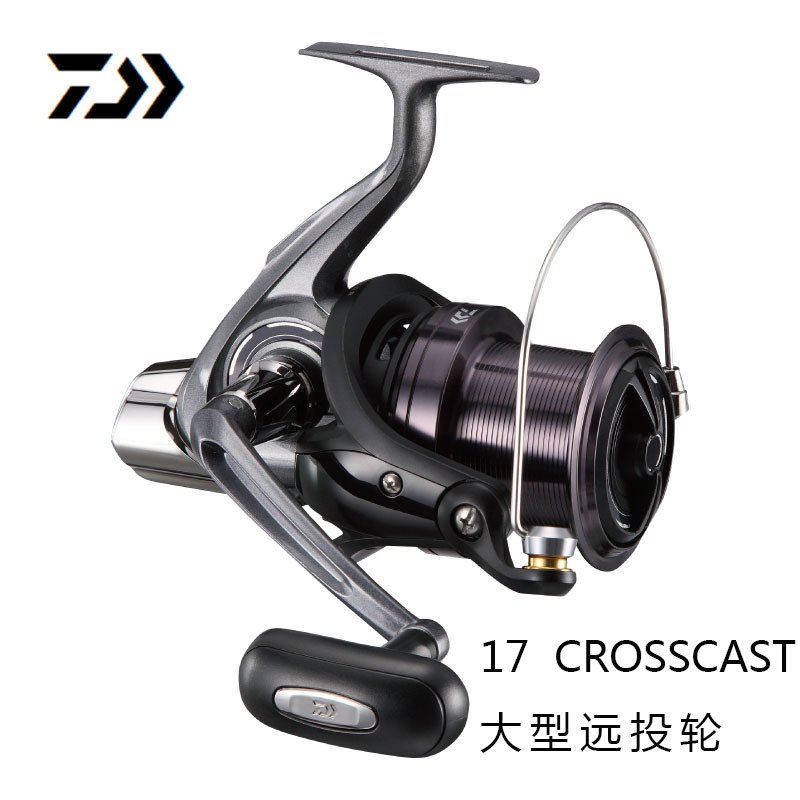 100% Original DAIWA CROSSCAST 5000/5500/6000 3BB Gear Ratio 4.9:1 Max Drag 10kg Long Cast Saltwater Spinning Fishing Reel