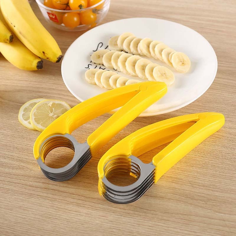 Multifunction Kitchen Helper Nice Dicer Vegetables Chopper Banana Ring Cutter Sausage Ham Slicer Fruit Salad Tool