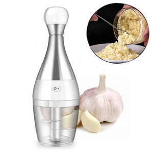 Garlic Chopper Suppliers Wholesale Sharp Food Vegetable Tools Stainless Steel Onion Pepper Chopper Hand Press Chopper