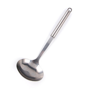 Multifunctional Kitchen Accessories Stainless Steel Cooking Tools Soup Ladle with hook