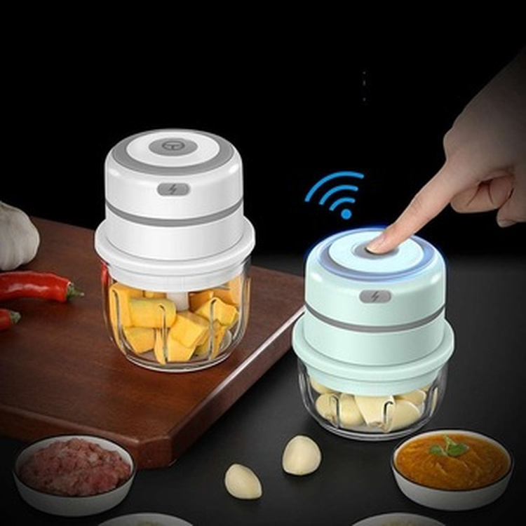 Mini Electric Food Garlic Grinder Chopper USB Rechargeable Vegetable Crusher Meat Fruit mini Chopper