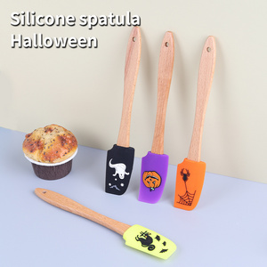 Small Halloween Silicone Kitchen Spatula Set Fast Delivery Baking & Pastry Tools