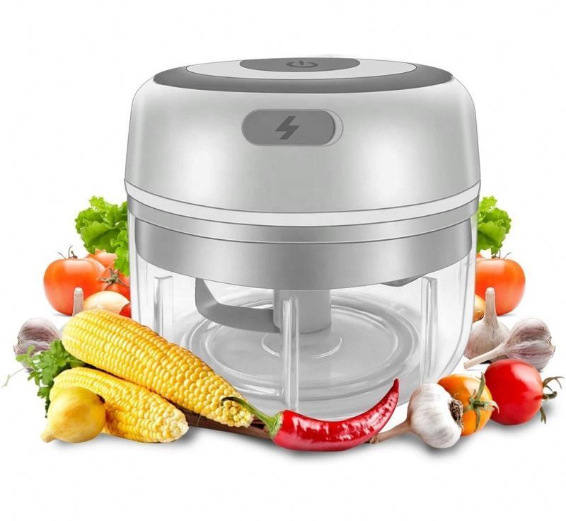 Wireless Mini Electric Garlic Masher Vegetable Fruit Meat Mini Garlic Chopper Food Blender