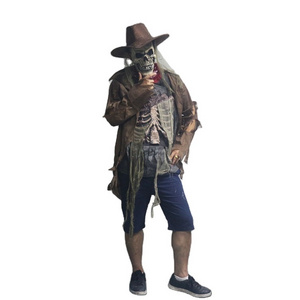 Pirate Company suit Scary Adult Costume Scary Pirate suit for Halloween party