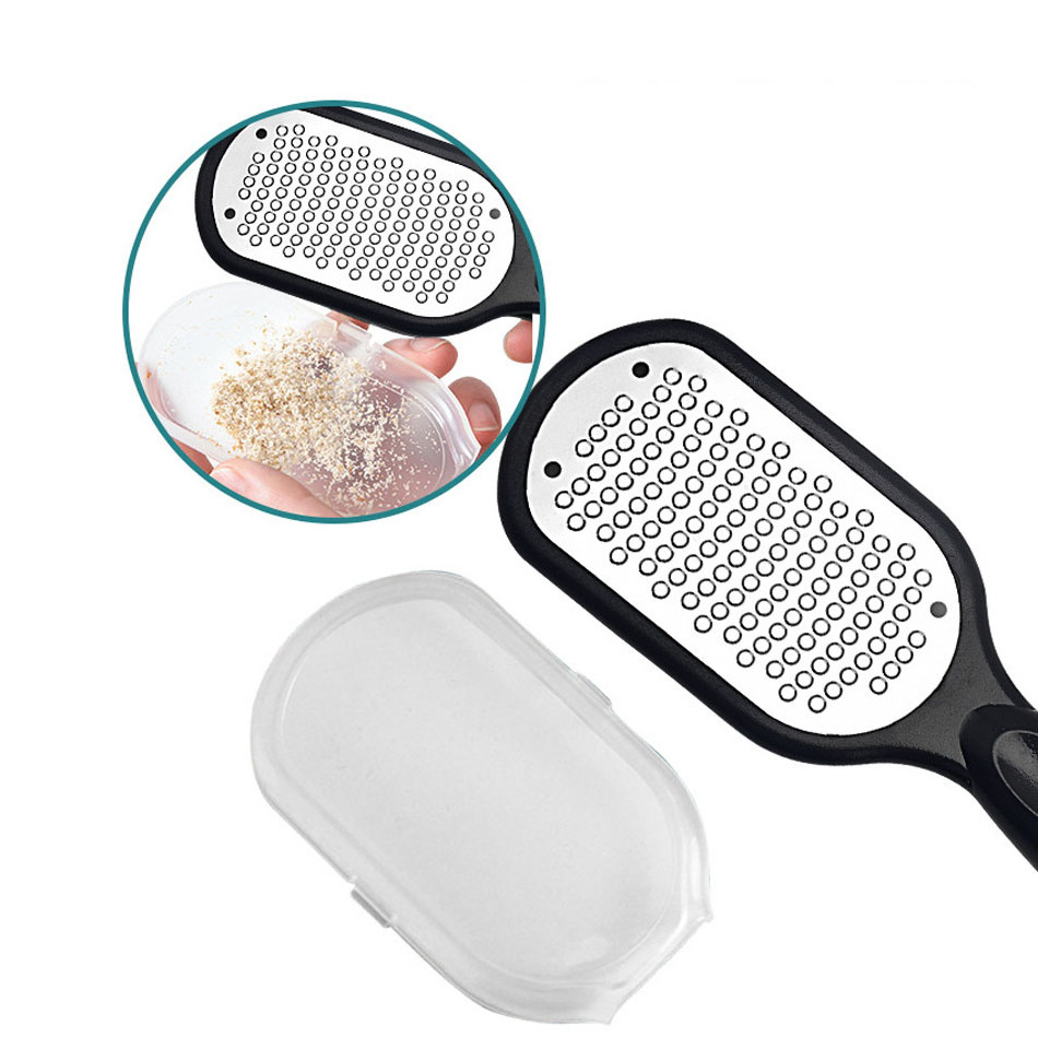 Professional Foot File Callus Remover  Foot Scrubber For Cracked Heel And Foot Dead Skin With Protect Lid