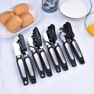 Multifunctional Strong Can Opener Stainless Steel Kitchen Gadget Can Opener