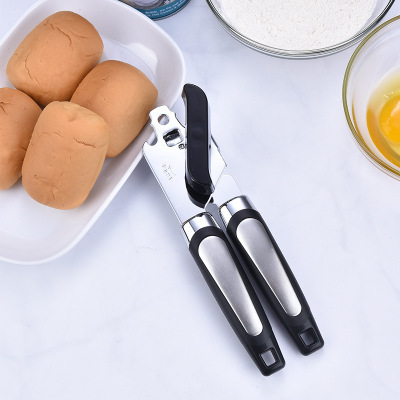 Multifunctional Strong Can Opener Stainless Steel Kitchen Gadget Can Opener