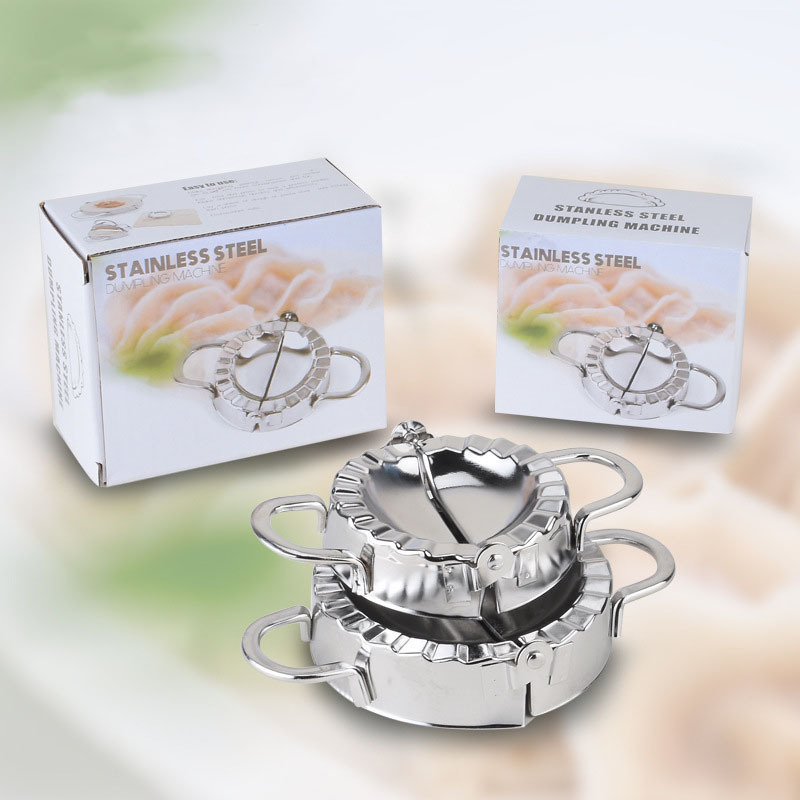 Stainless Steel Manual Dumpling Maker Mould Cut the wrappers Dumplings tools