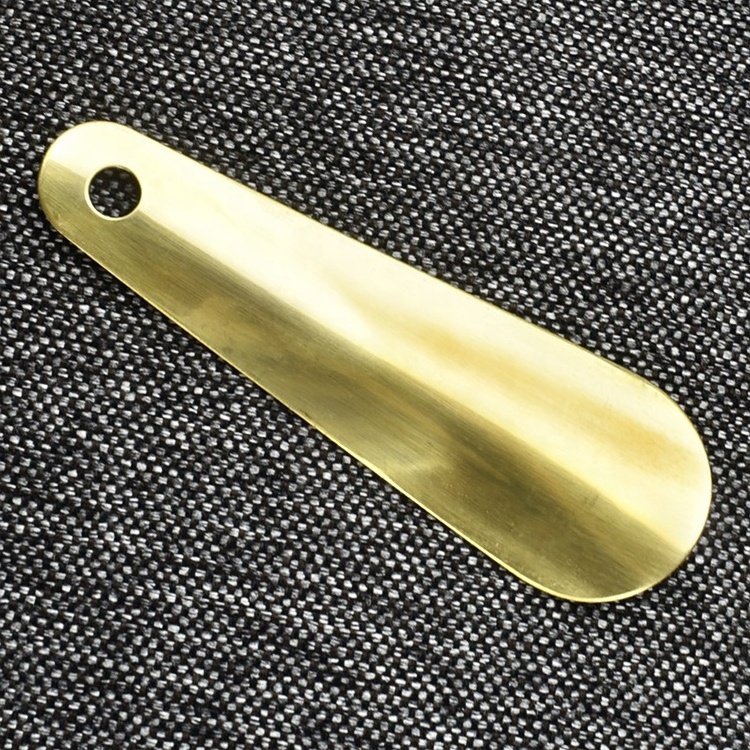 Wholesale 12CM Customized Brass Shoe Horn