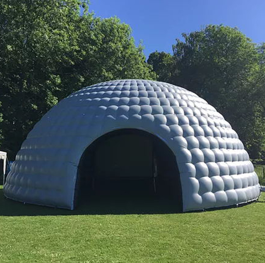 Plastic Inflatable Igloo Dome Tents For Dning/Cafe