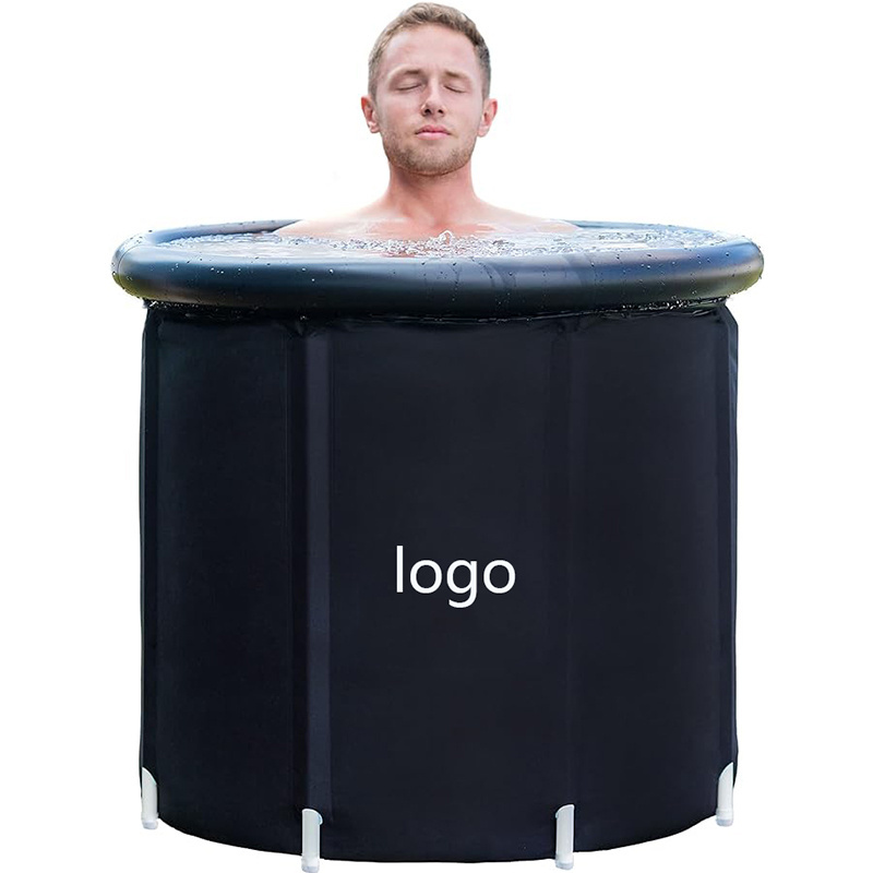 Customized Design Ice Bath Tub Portable Ice Bathtub Recovery Pod Barrel Cold Plunge Tub Pool For Adults Inflatable Ice Bath Tub