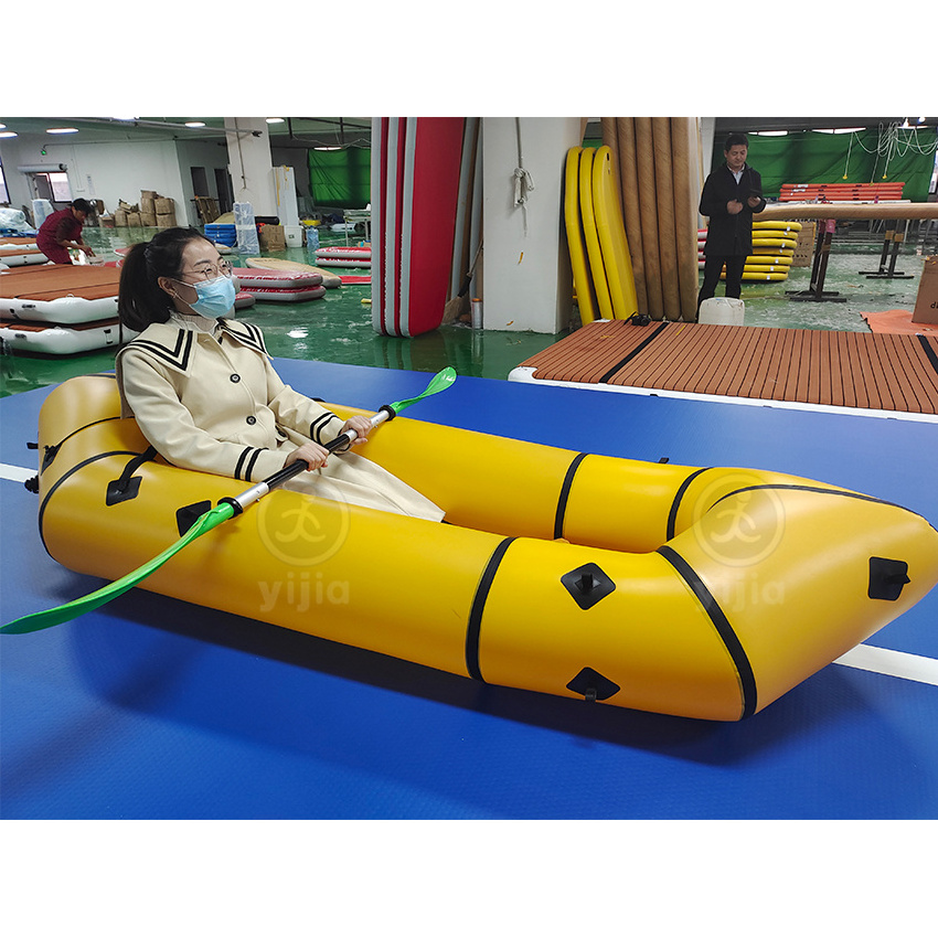 2022 hot sale 1- 2 person pack raft 2 person life raft for packing touring sports