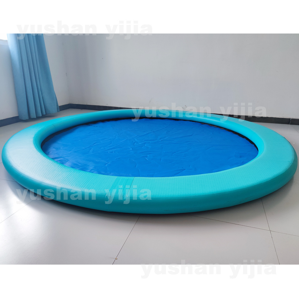 Hot Sale Inflatable Floating Water Mat Lights As Air Boats Floating Water Hammock Float Swimming Lounger Pool Summer Limited