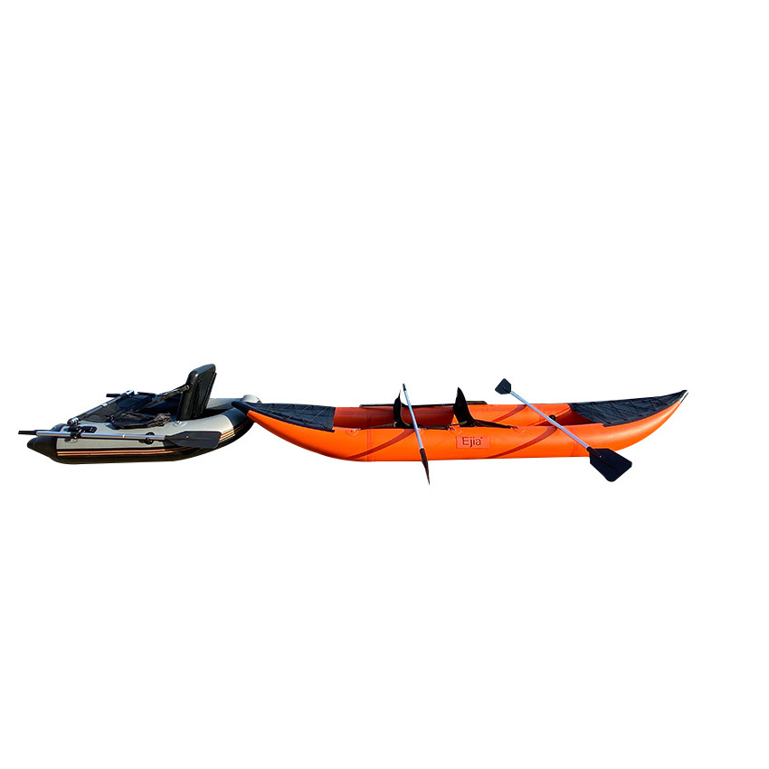 Portable Pvc Fishing Kayak Pedal Drive 2 Person inflatable Kayak For Adults And Children