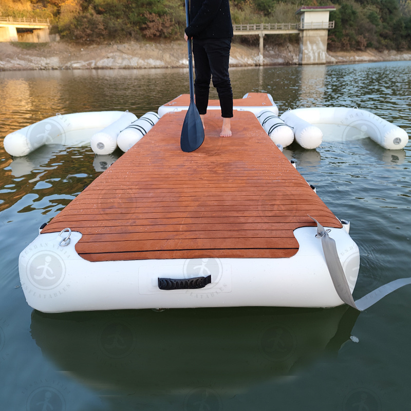 inflatable dock deck inflatable floating platform for Jetski, Sup Paddle Board, sea bob, kayak