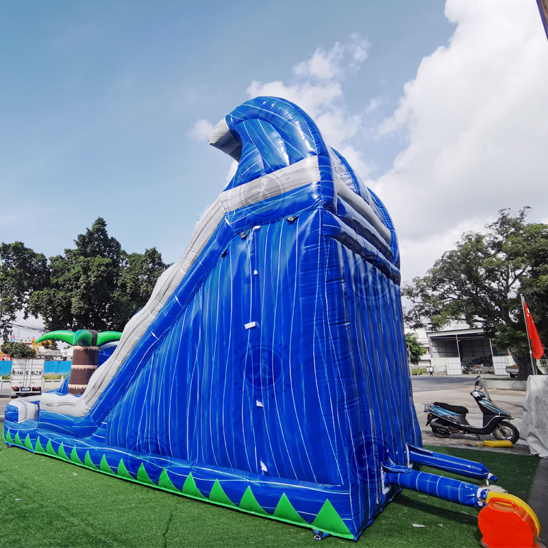 Hot sale popular custom cheap jumper huge outdoor giant kids commercial park for child 30 foot wholesale inflatable water slide