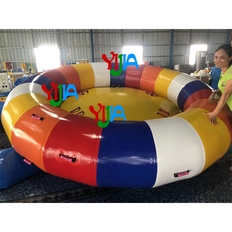 Best 5-6 Person  Ski tubes inflatable crazy towable ufo disco boat for water games