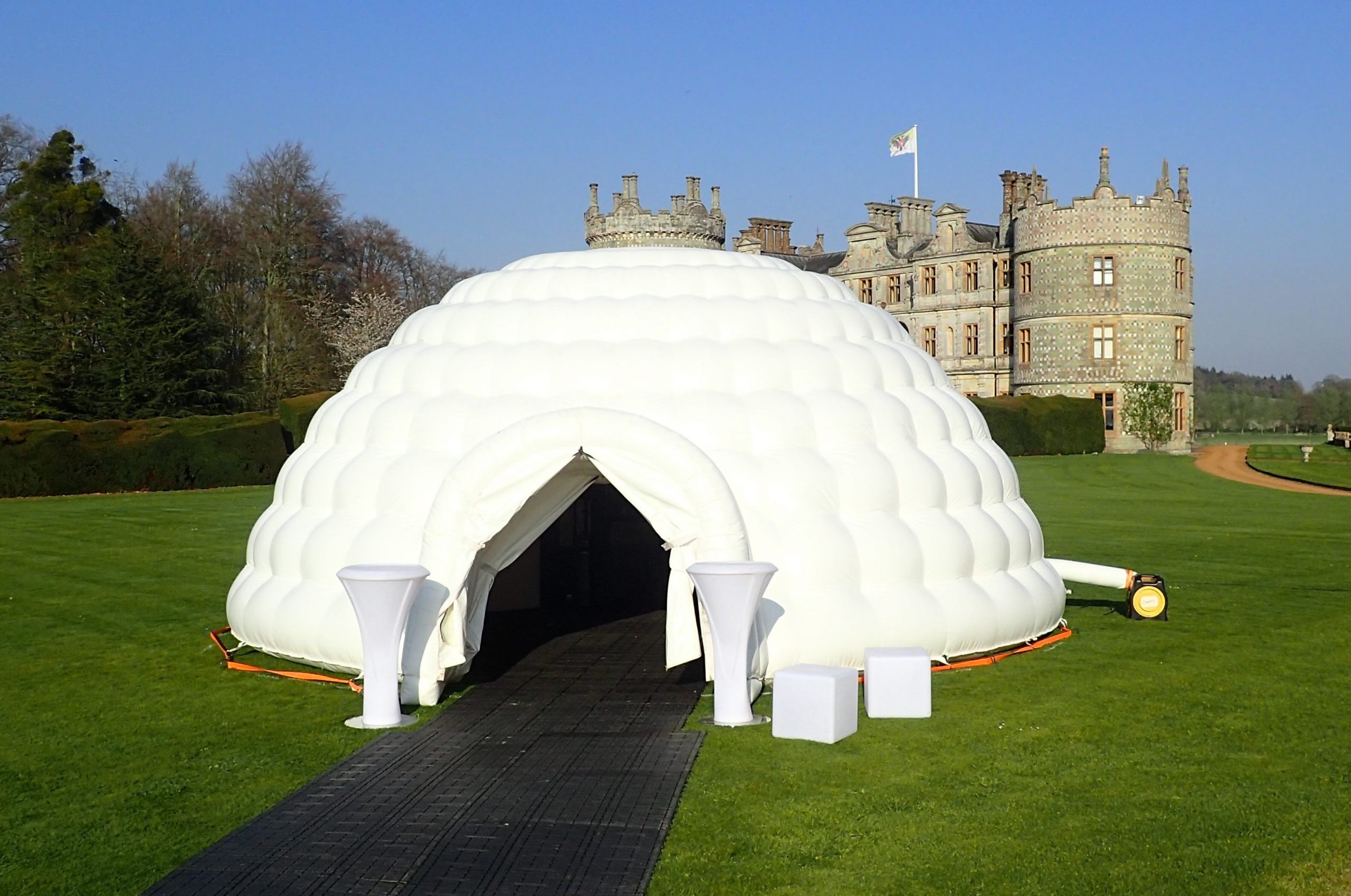 Plastic Inflatable Igloo Dome Tents For Dning/Cafe