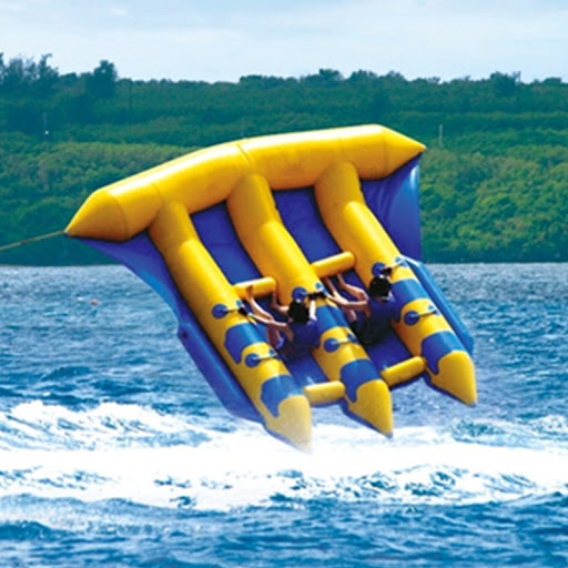 Popular water play equipment inflatable fly fish water sport/ water towable tubes for beach game