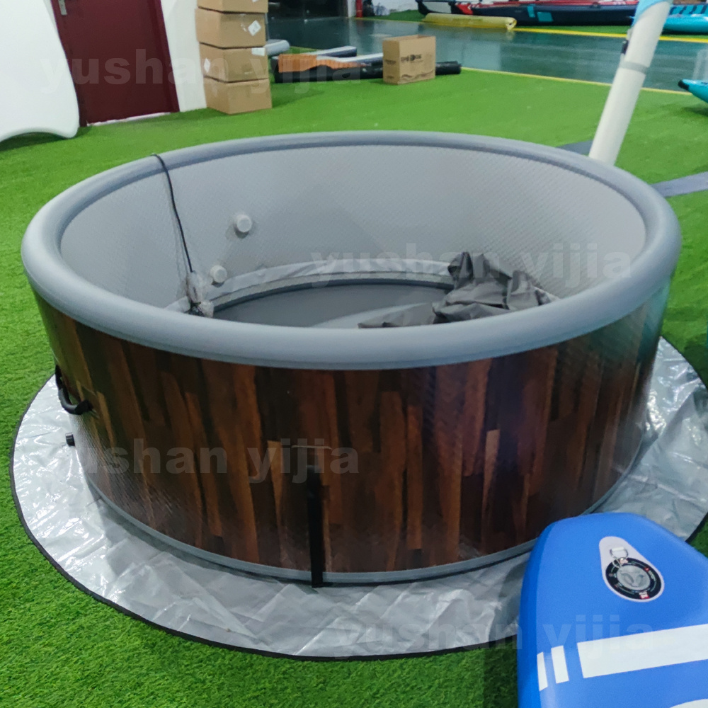 Drop Stitch Pool Jacuzzi Outdoor Spa Jacuzzi Inflable Exterior Inflatable Jacuzzi