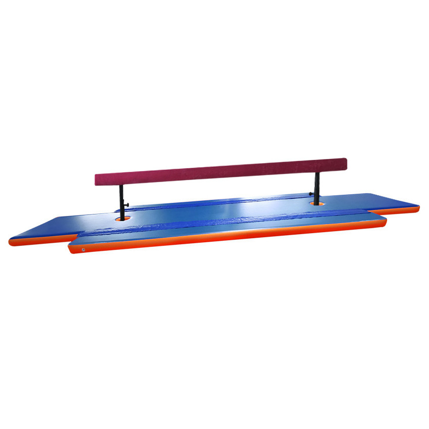 Gymnastics Uneven Bars System With Landing Mat For Sale