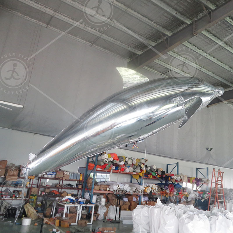 Hot Sales Pvc Giant Cheap Price Inflatable Ocean Dolphin Model For Decoration Inflatable Dolphin Toys Sea Animal Balloon