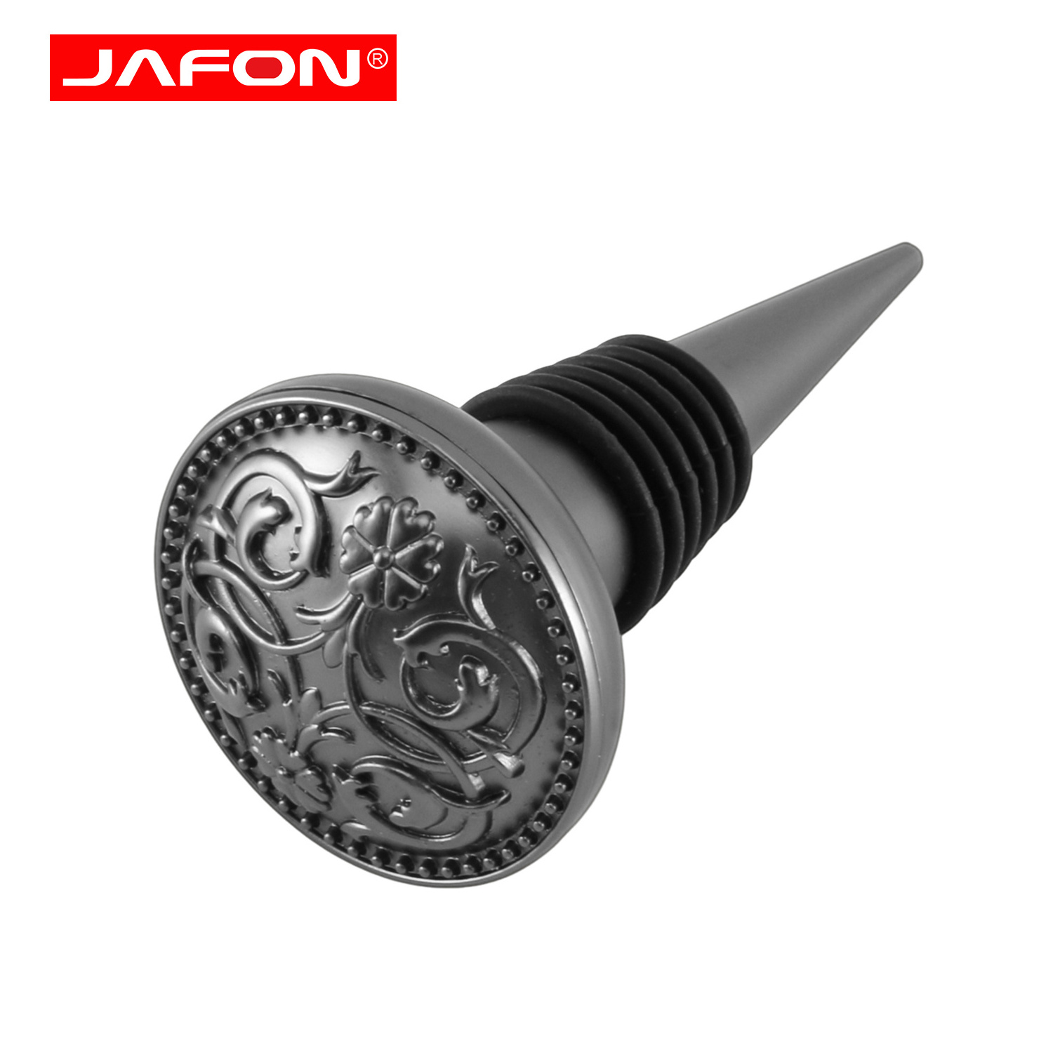 Factory Custom Metal Decorative Wine Bottle Leak-proof Wine Stopper