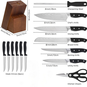 Factory Professional supplier pakistan wholesale damascus best chef knife in the world steel chef knives