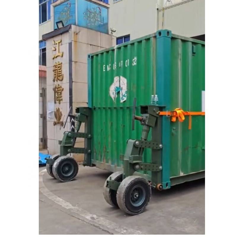 Castor Wheel Swivel Castors ISO Caster Heavy Duty 30 Tons Iron Lifting and Mobile Industrial Shipping Container with Bearing