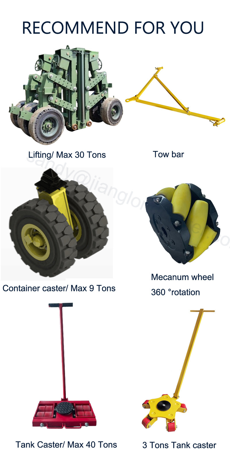 With Triangle Industrial Wheel Caster Unique Wheel Inch Carton Durable Moving Nylon Factory Direct Supply Roller Bearing 2.5inch