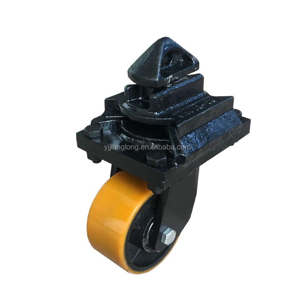 6x3 inch Container Casters Wheels with doule lock heavy duty