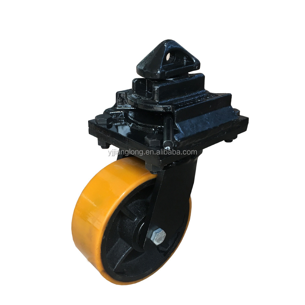 6x3 inch Container Casters Wheels with doule lock heavy duty