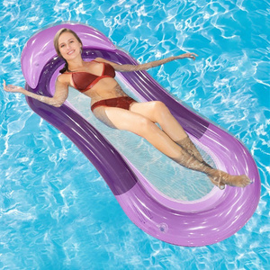 Hot Sale Family Swimming Pool Floats Swim Floats Outdoor Inflatable Boat Floating Inflatable Pool Lounge