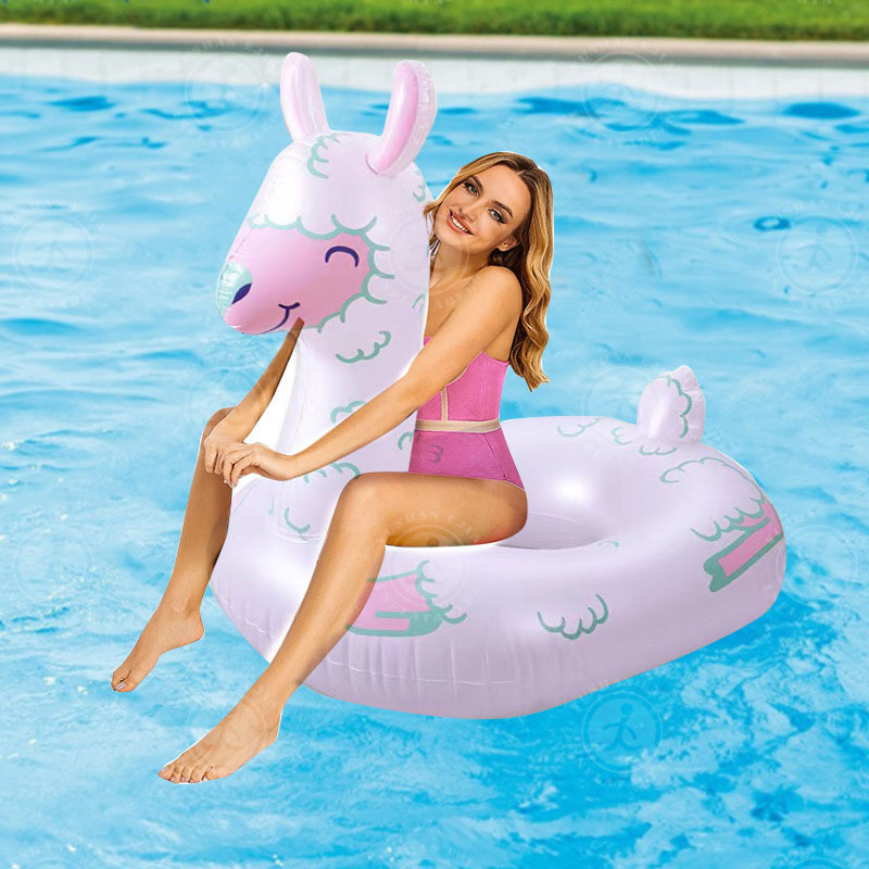 Inflatable Swim Boat Pool Floats Safety Kids Seat PVC Swim Sitting Rings for Pool Water Fun